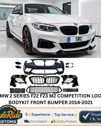 BMW 2 Series F22 F23 M2 Competition Style Front Bumper Body Kit 2014–2021