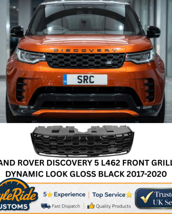 Land Rover Discovery 5 L462 Front Grille Dynamic 2020 Style Gloss Black 2017–2020