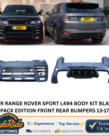 Range Rover Sport L494 LM Body Kit Front & Rear Bumpers Black Edition 2013–2017